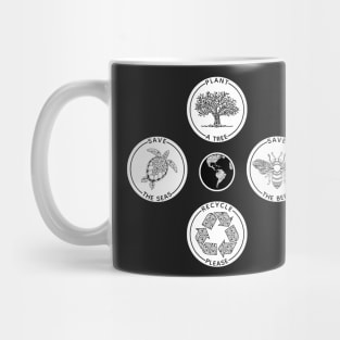Earth Day Save the Planet Mug